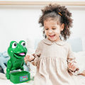New fancy toy biting hand frog spoofing stress relief bone-stealing party prank crazy frog toy biting finger toy. 