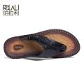 Luxury Brand Flip Flops Soft comfortable Microfiber Leather Slippers Beach Slipper Flip Flop Summer Shoe For Men size 47 Zapatos.