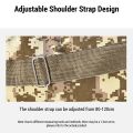 Camouflage Large-capacity Chest Bag Outdoor Multi-pocket Crossbody Bag for Outdoor Camping Hiking. 