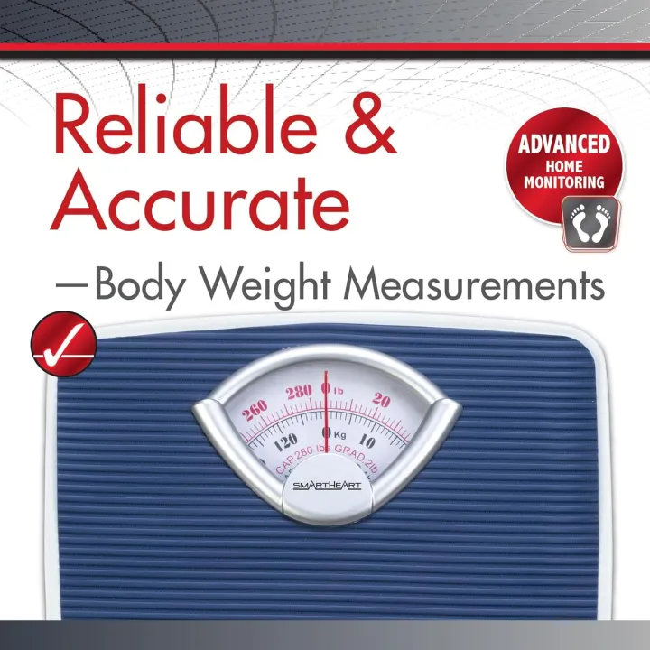 DOCTOR%20MEDICAL%20Analog%20Body%20Weight%20Scale%20%20Mechanical%20Scale%20%20286%20lbs%20130%20kg%20Capacity%20%20Non-Skid%20%20Simple%20Dial%20Calibration%20-%20Image%203