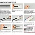 US/UK/EU/FR Power Line Track Socket Built-in Table Socket Power Strip Concealed Socket / Surface Mounted Power Track. 