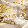 (New)Interior Decoration parkling Crytal Bead Curtain for Living Room Bedroom Window Wedding Decor Luxury By Curtain Clothing tore Decor. 