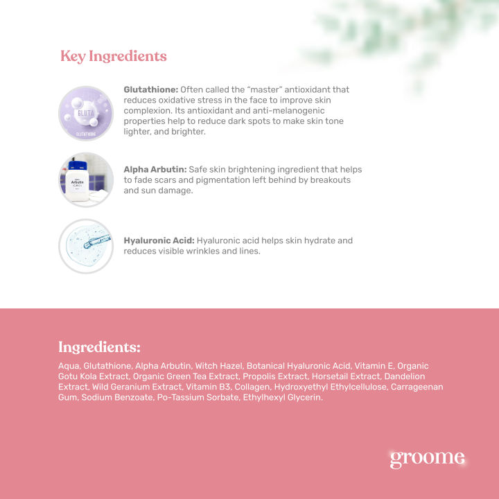 Groome%20Brightening%20Serum%20with%20Glutathione%20+%20Alpha%20Arbutin%20+%20Hyaluronic%20Acid%20bright%20skin%20blemish%20free%20boost%20collagen%20moisturizing%20improved%20skin%20all%20skin%20types%2030%20ml%20-%20Image%206