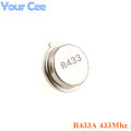 5pcs 315 433MHz Resonator Crystal Oscillator R315A R433A Quartz Through Holes Surface Acoustic Wave Oscillator KIt Round 3 pins.