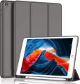 Premium Smart Flexible Trifold Flip Stand Case Cover with apple Pencil Holder for Apple iPad 10.2 inch 9th Gen 2021 Cover 8th Gen 2020 7th Gen 2019 Generation Case (Blue).