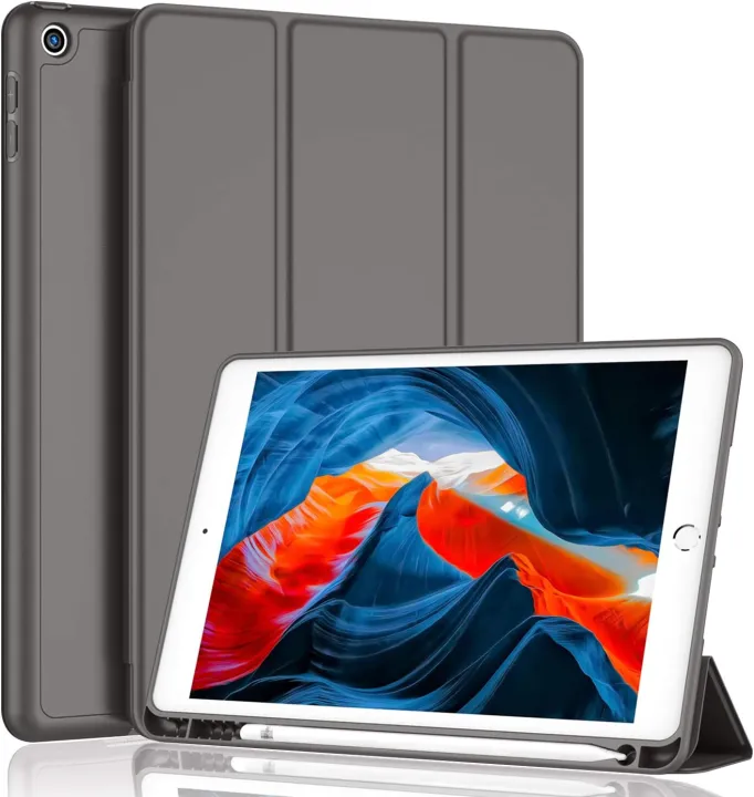 Premium%20Smart%20Flexible%20Trifold%20Flip%20Stand%20Case%20Cover%20with%20apple%20Pencil%20Holder%20for%20Apple%20iPad%2010.2%20inch%209th%20Gen%202021%20Cover%208th%20Gen%202020%207th%20Gen%202019%20Generation%20Case%20(Blue)%20-%20Image%205