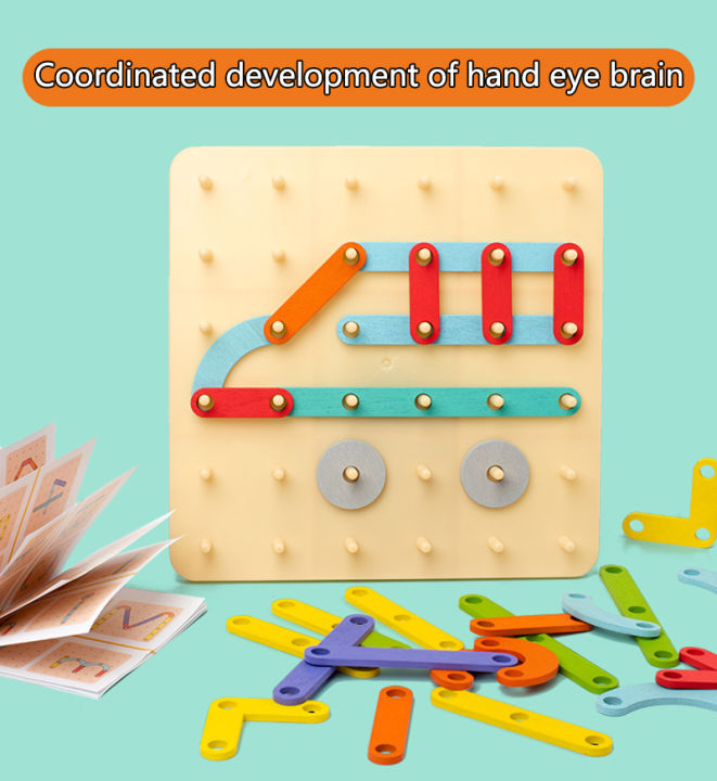 Creative%20Nail%20Board%20Puzzle%20Toys%20Montessori%20Education%20Geometric%20Graphics%20With%20Cards%20Preschool%20Kids%20Early%20Learning%20Game%20Toy%20Gifts%20-%20Image%205