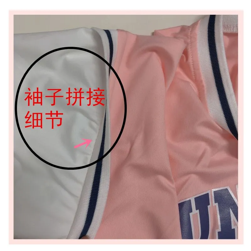 Fake Two Pieces Basketball WearTT-shirt Women's2022New Jersey