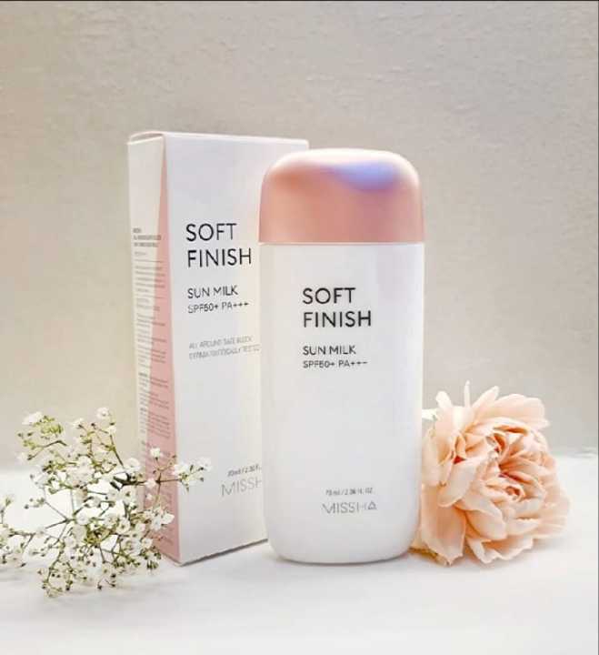 Missha Soft Finish Sun Milk SPF50+ Pa+++ 70 ml