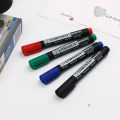 Office Writing Marker Oily Waterproof Marker Pen 10 Box Fiber Carbon Single Tip Marker Pen Quick Dry. 