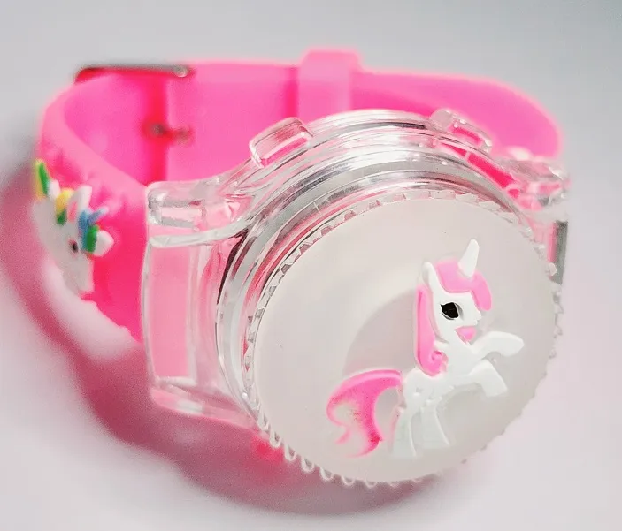 KIds%20Girls%20Watch%20Spinner%20Lighting%20Musical%20unicorn%20cool%20fun%20watch%20-%20Image%203
