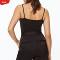 Ladies 2 Pieces Combo Cotton Scoop Neck Camisole Non Adjustable Spaghetti Strap Tank Top for Women’s From Levin. 