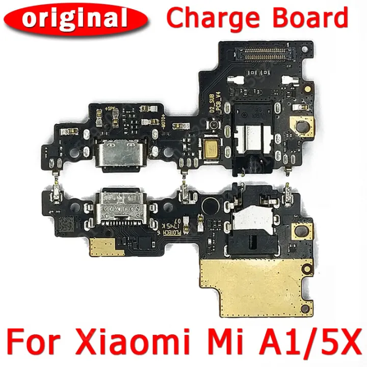 Charging Logic Board For Xiaomi Mi A1/Mi 5X Charging Port For Xiaomi Mi A1/Mi 5X USB Plug PCB Dock Connector Spare parts