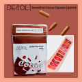 DEROL 10 Colour Bag Cocoa Capsule Mini Candy Matte Lipstick Kit - DR041. 