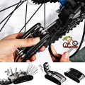 Multifunctional Bike Pocket Repair L Tools Set Bicycle Tool Kit, Repair Kit For Bike 16 in 1 - Black Prince Cycle Store. 