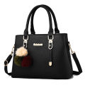 『Cross-border women's bag』 large-capacity 2021 European and American new fashion women's handbag, hairball shoulder bag, crossbody bag. 