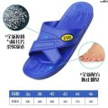 Slippers Men's and Women's Electronic Anti-Static Factory Six Clean SPU Label White ESD# Yellow Dust-Free Hole Workshop Breathable Blue Non-Slip ˇ. 