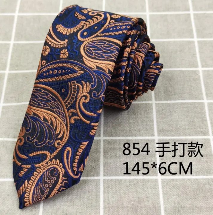 Elegant%20Silk%20Paisley%20Neck%20Ties%206CM%20Wide%20Slim%20Necktie%20For%20Men's%20Suit%20Shirt%20Party%20Wedding%20Accessories%20-%20Image%205