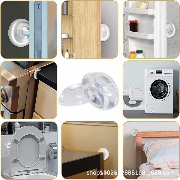 Round%20Self-Adhesive%20Clear%20Door%20Stopper%20Rubber%20Damper%20Buffer%20Cabinet%20Muffler%20Wall%20Protector%20Door%20Handles%20Bumper%20Protective%20Plug%20-%20Image%204