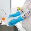High Quality Multicolor Silicone Kitchen Hand Gloves for Garden/Dish Washing - 1 Pair.
