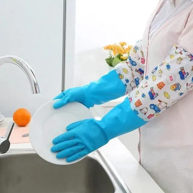 High%20Quality%20Multicolor%20Silicone%20Kitchen%20Hand%20Gloves%20for%20Garden/Dish%20Washing%20-%201%20Pair%20-%20Image%204