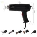 5Pcs Hot Air Blower Tools, Shrink air Outlet ,Heat Nozzle Attachments ,Steel Nozzles for Soldering ,Shrinking Heat, DIY Shrink Wrap Welding.