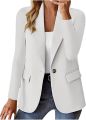 Stretchy Blazers Business Casual Professional Lightweight Long Sleeve Button Cardigan Blazer Jackets 2025.. 