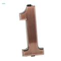 2xABS Plastic House Door Number Sign Plaque DIY Digit Number 0 to 9 Number 1. 