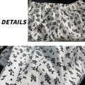 Skirts Women Design High Waist Summer Loose Trendy Elegant Artistic BF A-Line All-match Print Lovely Ins Casual Tender Aesthetic. 