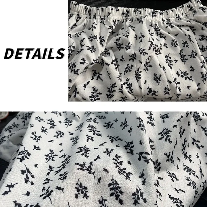 Skirts%20Women%20Design%20High%20Waist%20Summer%20Loose%20Trendy%20Elegant%20Artistic%20BF%20A-Line%20All-match%20Print%20Lovely%20Ins%20Casual%20Tender%20Aesthetic%20-%20Image%207
