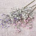 【Top Picks】 Flower Arrangement 3 Forks Artificial Gypsophila Flowers Handmade Realistic Babysbreath Bridal Bouquet Exquisite DIY Flower Mother's Day Gift. 