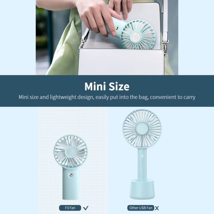 Yoobao%20Y-F3%20USB%20Fan%20Rechargeable%20Handheld%20Mini%20Fan%20Desktop%203-level%20Small%20Fans%20Electrical%20Fan%20Blue%203000mAh%20-%20Image%207