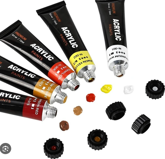 Giorgione%20Artists%20Acrylic%20Colour%20Set%20Tube%20Waterproof%2012%20Colours%20X%2012ml%20Tubes%20-%20Image%203