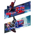 Marvel Spiderman Children Watches Boys Captain Iron Man Electronic Digital Clock Student 3D Projection Kids Watch with Car Toy. 