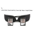 HD Lazy Glasses Horizontal Lie Down Bed Reading Watching TV Prism Spectacles. 