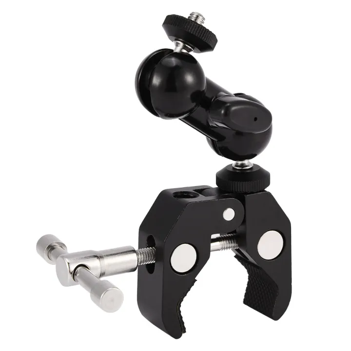 Multi-Function%20Ball%20Head%20Adapter%20Arm%20Mount%20with%20Adjustable%20Clamp%20Accessory%20for%20Cameras%20-%20Image%203