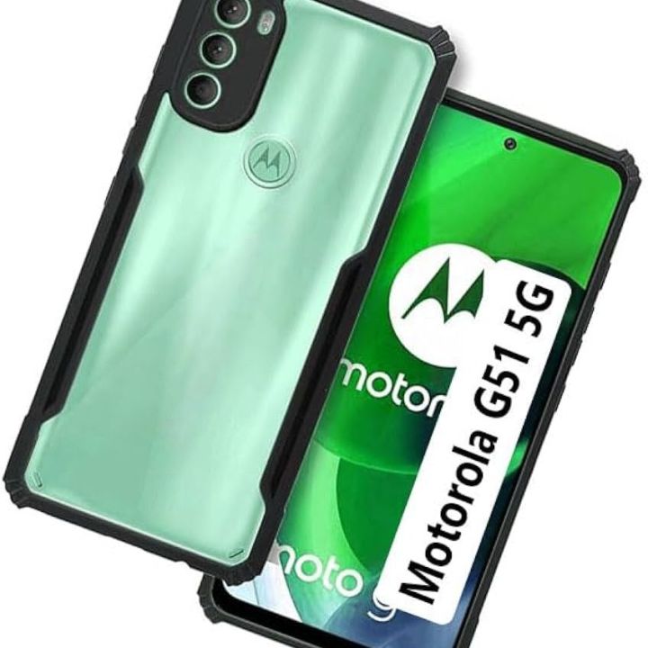 For Motorola Moto G51 Xundd Soft TUP Bumper Shockproof Shell Back Clear Camera Protective Phone Cover