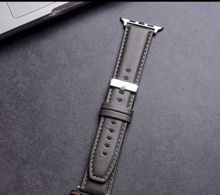 Leather%20with%20Silicone%20Strap%20Band%20for%20Apple%20Watch%2042/49mm%20-%20Image%202