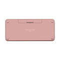 Logitech Pebble Keys 2 K380S Bluetooth Multi Device Tonal Rose Keyboard #920-011755. 