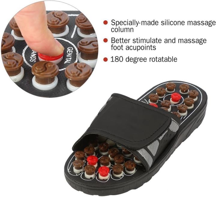 Comfortable%20Black%20Foot%20Massage%20Slippers%20-%20Image%203