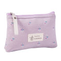 Portable Korean Style Canvas Waterproof Makeup Bag Flower Pattern Large Capacity Toiletry Storage Bag for Women Girls Outdoor Travel Cosmetic Bags. 