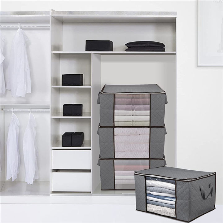 Storage%20Organize%20Moisture-Proof%20Dustproof%20Storages%20Non-Woven%20Quilt%20Large%20Capacity%20Organizes%20Mobile%20Clothes%20Bed%20Bottom%20Bag%20-%20Image%205