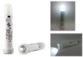 YAGE Rechargeable LED Torch Flashlight Dual Light Source - White.