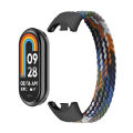 【selevn roind】Braided Solo Loop for Xiaomi Mi Band 8 Strap Replacement accessories Elastic Nylon Watchbands correa bracelet for Miband 8 NFC. 