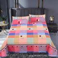 Thickened bed sheets, single piece four-piece set, pillowcase, quilt cover, quilt sheet, quilt cover, student dormitory, washed cotton wholesale, three-piece set. 