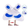 Orthopedic Insoles Medical Silicone Gel Insole for Flat Feet Plantar Fasciitis Pain Relief Arch Support Foot Care Metatarsal Pad. 