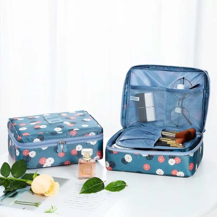 Waterproof Makeup organizer bag Multifunction Makeup Storage Bag Outdoor Storage Bag Toiletries Cosmetic box Portable Female Travel Make Up Bag