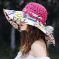 Comfortable Women's Sun Hats Women's Wide-brimmed Sun Hats Trendy Beach Hats For Ladies Protective Sun Hats For Women Stylish Summer Hats For Women. 