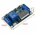 XY-J02 WS16 DC 6-30V 5V LED Cycle Loop Trigger Timer Relay Switch Control for Automation Egg Incubator. 