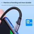 High Speed Type C to Micro USB Cable Reliable Data Transmission Suitable for Phones Tablets Fast Charging Data Transfer. 